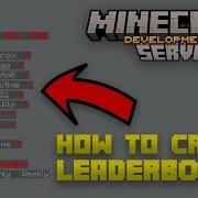 How To Add LEADERBOARDS To Your Minecraft Server Simple And Easy