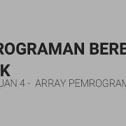 PBO Pertemuan 4 Bag 2 Array Pemrograman Java