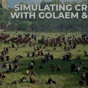 Моделирование толпы с помощью Golaem и Maya вместе с Вильфридом Лхоммом