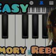 Memory Reboot VØJ Narvent Easy Piano Tutorial