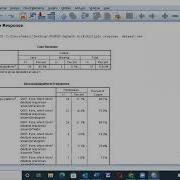 Multiple Response Analysis In SPSS KAJOS Consultants
