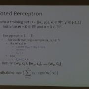 Machine Learning Lecture 12 Spring 2018