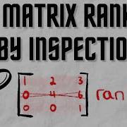 Find Rank Of A Matrix In Seconds Linear Algebra Exercises