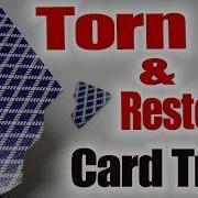 Torn And Restored Card Trick Bite Card Magic