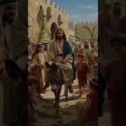 The Triumphal Entry Of Jesus Palm Sunday 4K Animation