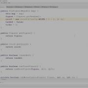 Java Tetris Swing