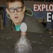 Exploding Eggs Making Hydrogen Gas From Acid