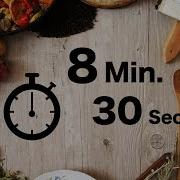 Cooking Timer 8 Minutes 30 Seconds Countdown