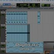 Music Production In Pro Tools 4 Cut Copy Paste Duplicate And Repeat