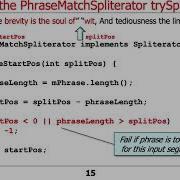 SearchWithParallelSpliterator Example TrySplit
