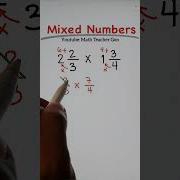Multiplying Mixed Numbers Mathteachergon Mixednumbers Fractions