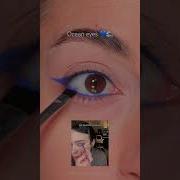 Тренд океанские глаза Oceaneyes Oceaneyestrend Billieeilish макияж макияжглаз урокимакияжа