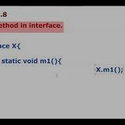Java 8 Feature Static Default Method In Interface