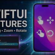 SwiftUI Gestures Masterclass Tap Long Press Drag Pinch Rotate Animated Tutorial