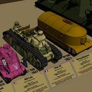 Weird Looking Tanks Size Comparison 3D