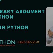 Python Unit14 Video3 Arbitrary Argument In Python Arg In Python In Hindi Neeraj Sharma