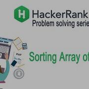 Sorting Arrays Of String HackerRank Challenge Solution Hackerrank C 5 Star