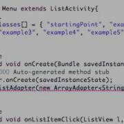 Android Developing Applications Tutorial 19 Setting Up An ArrayAdapter