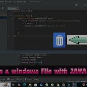 Как удалить файл с помощью Java Удаление любого файла Windows с помощью языка программирования