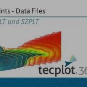 Tecplot Data File Types DAT PLT SZPLT