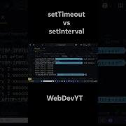JavaScript SetTimeout Vs SetInterval In 60 Seconds JS Tutorial Shorts