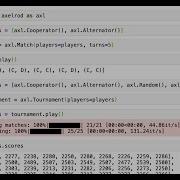 Using Python To Study The Iterated Prisoners Dilemma With The Axelrod Library