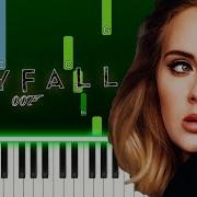 Adele Skyfall EASY Piano Tutorial