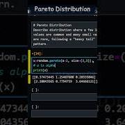 Pareto Distribution Random Number In Numpy With Python Short Python Education Numpy Array Ai
