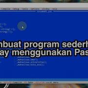 Array Program Sederhana Menggunakan Pascal