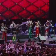 Leningrad Band Performing WWW In Riga Arena