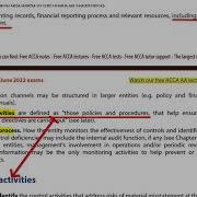 Internal Control ACCA AA