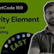 LeetCode 169 Majority Element Boyer Moore Majority Voting Algorithm