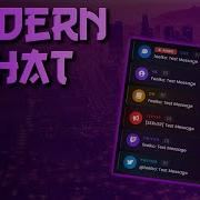 ESX QBCORE FS Modern Chat FiveM