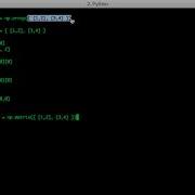 Vectors And Matrices