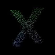X Poisson Typography