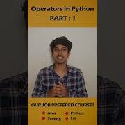 Operators என ற ல என ன Operators In Python Part 1 தம ழ ல In Tamil