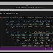 Java Program To Check If The String Contains Unique Characters