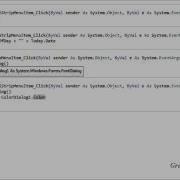 Visual Basic Tutorial 25 NotePad Part 3 Greek