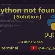 Python Not Found But Python3 Already Here Solution Python Bioinformatics Tutorial Alignment