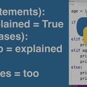 If Statements Python Tutorial