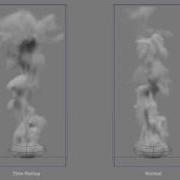 Maya Fluid Time Remapping Test