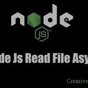 Node Js Read File Asynchronous Node Js 5 Creative Developer