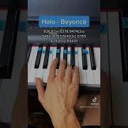 Halo Beyoncé Easy Piano Tutorial