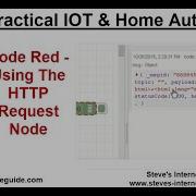 Node Red Using The HTTP Request Node
