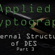 Applied Cryptography Internal Structure Of DES Part 3