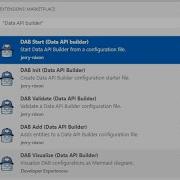 New Data API Builder VS Code Extensions