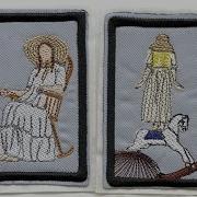 Timelapse Of Digitizing Wet Leg Imagery With Inkscape And Ink Stitch To Make Embroidered Patches