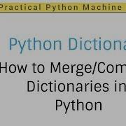 Python Dictionaries Tutorial 7 How To Merge Dictionaries In Python Combining Dictionaries Python