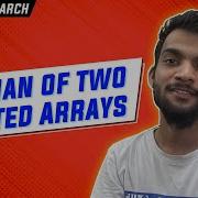 Median Of Two Sorted Arrays Of Different Sizes Binary Search