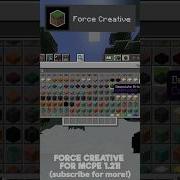 Force Creative For Minecraft Bedrock Edition MCPE 1 21 Minecraft Texturepvp Topaddons Mcpe